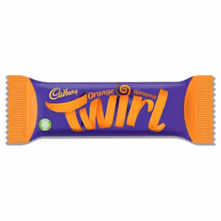 Cadbury Twirl Orange Chocolate Bar, 43 g X 6
