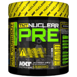 NXT TNT Nuclear Extreme Pre Workout Energy Powder 240g - Apple Drops