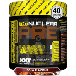 NXT TNT Nuclear Extreme Pre Workout Performance Energy Powder 240g - Fizzy Cola