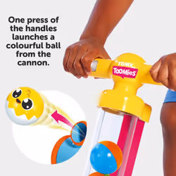 Pic & Pop Push Along Baby Toy TOMY Toomies Toddler Ball Popper With 5 Balls