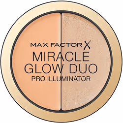 Max Factor Miracle Glow Duo Pro Illuminator, Creamy Highlighter,ÃÂ 2-Medium