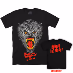 AN AMERICAN WEREWOLF IN LONDON: BEWARE THE MOON - T-SHIRT - L