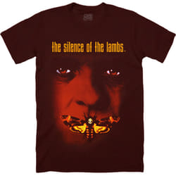 THE SILENCE OF THE LAMBS: A NICE CHIANTI - T-SHIRT (WINE RED) - XL