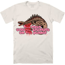 SHIN GODZILLA: THE MOST EVOLVED CREATURE - T-SHIRT (UNSETTLING OFF-WHITE) - L