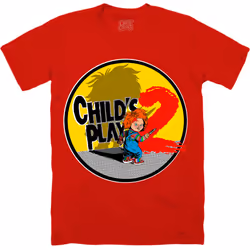 CHILD'S PLAY 2: IT'S PLAYTIME - T-SHIRT (BLOOD RED) - XXXL