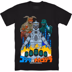 GODZILLA VS. MECHAGODZILLA: ALIEN INVASION - T-SHIRT - XL