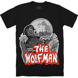 THE WOLF MAN: WEREWOLVES & PENTAGRAMS - T-SHIRT (GLOW IN THE DARK) - XXXL