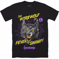 GOOSEBUMPS: '90S FEVER SWAMP - T-SHIRT (GLOW IN THE DARK) - S
