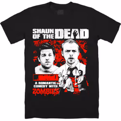 SHAUN OF THE DEAD: A ROMANTIC COMEDY - T-SHIRT - XXXL