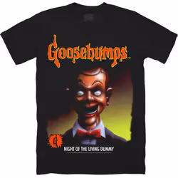 GOOSEBUMPS CLASSIC: NIGHT OF THE LIVING DUMMY - T-SHIRT - L