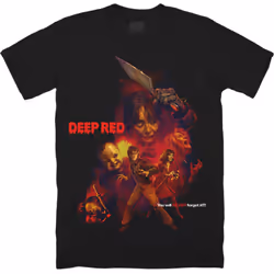 DEEP RED - T-SHIRT - XXXL