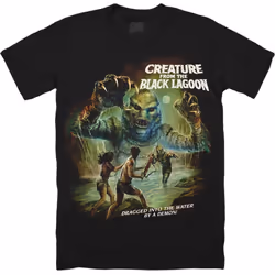 CREATURE FROM THE BLACK LAGOON - T-SHIRT - S
