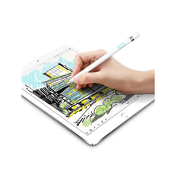 WIWU P339 USB Charging Universal Tablet PC Capacitive Pen Stylus Pen, Compatible with IOS & Android System Devices (White)