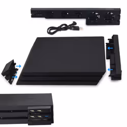 Cooling Fan and USB Hub 2 in 1 for Playstation 4 PS4 Pro
