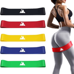 Resistance Bands, AGM Exercise Loop Band, Exercise Bands for Legs and Glutes Perfect for Home Gym Fitness Full Body Workouts -Carry Case Included