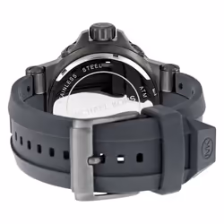 Michael Kors Mens Watch IP Grey Silicon with Date MK7061
