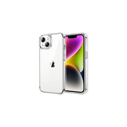 JETech Case for iPhone 14 6.1-Inch, Non-Yellowing Shockproof Phone Bumper Cover, Anti-Scratch Clear Back (Clear)