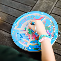 Bigjigs Toys Aquatic Maze Puzzle, Wooden Toys, Jigsaw Puzzle, Wooden Puzzle, Farm Toys, Jigsaw For 3 4 5 Year Olds, Toddler Puzzles