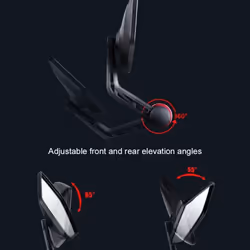 Bicycle Mirror for E-Bike Rear View Mirror Bicycle Ebike, Bicycle Mirror for Handlebar 17-22 mm, Bicycle Mirror Rear View Mirror for Bicycles - Left