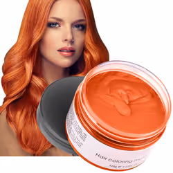 Hair Dye Wax Temporary Hair Color Dye Styling Cream for Men and Women Hair Color Wax 4.23 ounces Natural Fashion Hair Colored ...
