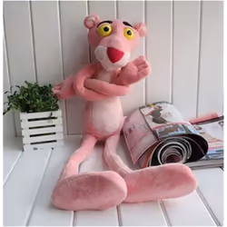 Stuffed toy 40cm Toys Cute Naughty Pink Panther Plush Toy Stuffed Soft