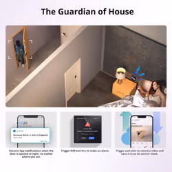 SNZB-04P Zigbee Door Window Sensor, Send Alert to Your Smartphone for Home Security, Compatible with Alexa/Google Home, SONOFF Zigbee Bridge Required, - Additional view 6