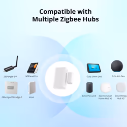 SNZB-04P Zigbee Door Window Sensor, Send Alert to Your Smartphone for Home Security, Compatible with Alexa/Google Home, SONOFF Zigbee Bridge Required, - Additional view 8