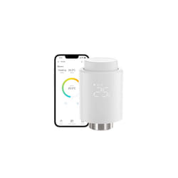 Zigbee Thermostatic Radiator Valve, TRVZB, Add-On Smart Radiator Valve For Smart Home Control, Easy Installation, Save Heating Costs, Works With Alexa