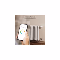 Zigbee Thermostatic Radiator Valve, TRVZB, Add-On Smart Radiator Valve For Smart Home Control, Easy Installation, Save Heating Costs, Works With Alexa