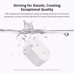 SNZB-05P Zigbee Water Leak Sensor without Detection Cable, Wireless Mini Flood Detector for Alarm System and Smart Home Automation, Water Sensor Alarm - Additional view 5