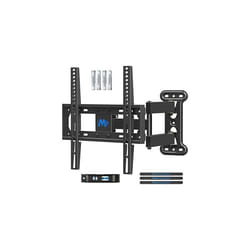 Mounting Dream TV Wall Mount Bracket Swivel and Tilt for Most 26-55 Inch LED, LCD and OLED Flat Screen TVs up to VESA 400x400mm and 27 kg with Fisch