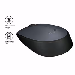 Logitech 910-004642 M170 Wireless Mouse - Grey
