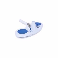 Vacuum Head - floor vacuum brush for pool cleaning with vacuum protection for pole, ø 28-30mm