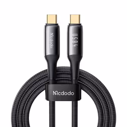 Mcdodo USB4 Fast Charger Cable 40Gbps Data 240W PD3.1 5A Charging 8K 60Hz