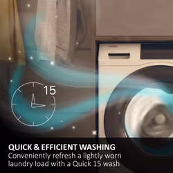 Haier HW90-BP14357TUUK washing machine Front-load 9 kg 1400 RPM White