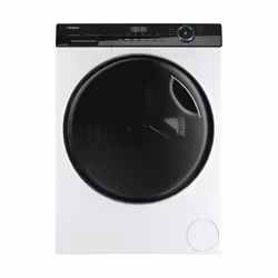 Haier HWD80-B14939, Front-load, Freestanding, White, Left, Black, Black