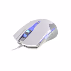 E-blue Auroza G, Right-hand, Optical, USB Type-A, 3000 DPI, Grey, White