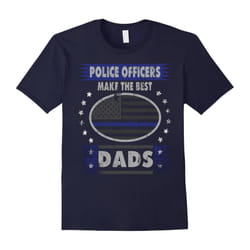 Best Dads Police Officers Daughter Shirts Son Of Police-Father's Day - L