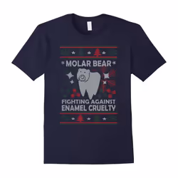 Molar Bear T-Shirts Special Ugly Christmas Gifts-Father's Day - L