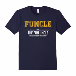 FUNFather's DayE The Fun UnFather's Daye handsome Definition Term Shirts Gifts-Father's Day - L
