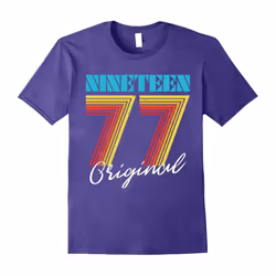 Original 1977 Birthday â 40th birthday gifts 1977-Father's Day - XXL