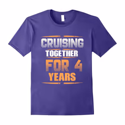 Husband Wife Shirt. 4th Anniversary Gifts For Couple.-Father's Day - S