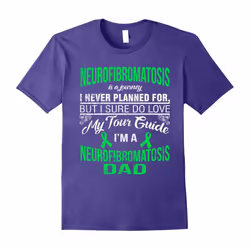 I love my tour guide,i'm a neurofibromatosis dad t shirt-Father's Day - XL