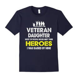 Veteran Dad Hero T Shirt-Father's Day - L