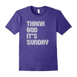 Days Of The Week Sunday Funday T-Shirt â Gratitude Friday-Father's Day - L