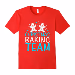 Christmas Baking Team T-shirts, Holiday Cookie Lover-Father's Day - L