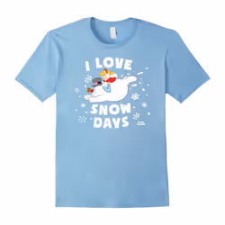 Frosty the Snowman I Love Snow Days-Father's Day - S