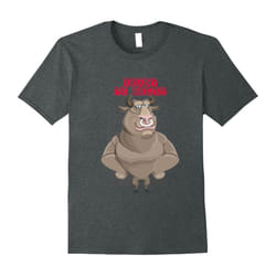 Ready to Beast Bull Beer Lovers Funny Tee Shirt-Father's Day - M