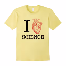 I Love Heart Science T Shirt â Biology Tee Tshirt Teacher-Father's Day - L