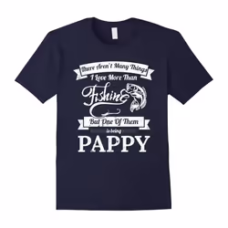 Men's I Love Fishing And Being Pappy Gifts To Dad From Daughter-Father's Day - XL